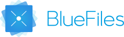 Logo bluefiles